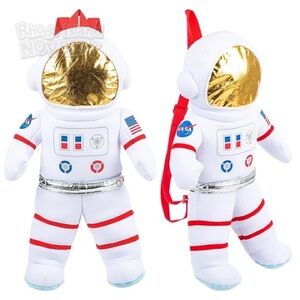 Astronaut Spacesuit Plush Backpack NASA USA Aeronautics 22” Adventure Planet